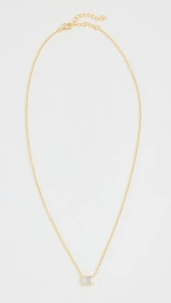 By Adina Eden Emerald Cut Bezel Solitaire Necklace -Deals Madewell Store adije3025911739 1663690737932 2 0. UX357 QL90