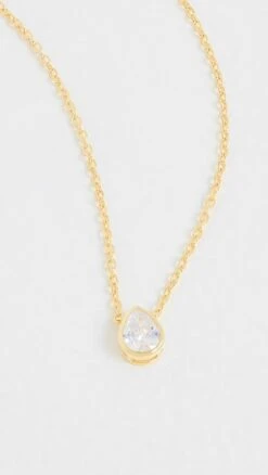 By Adina Eden Pear Bezel Solitaire Necklace -Deals Madewell Store adije3029111739 1663785192202 2 0. UX357 QL90