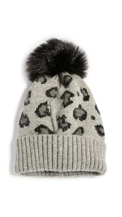 Adrienne Landau Leopard Print Hat With Pom -Deals Madewell Store adrie202041a4ac q6 2 1. UX357 QL90