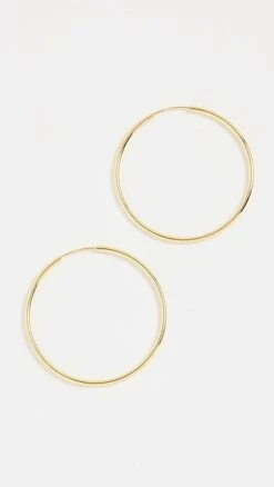 Argento Vivo Endless Hoops