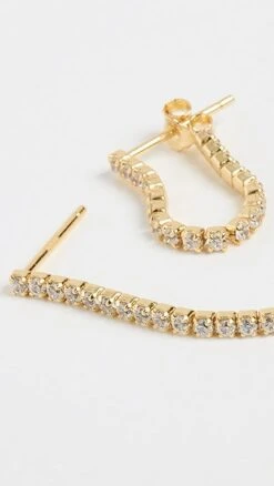 Argento Vivo Cubic Zirconia Chain Post Earrings -Deals Madewell Store argvv3006411739 1661439103515 2 0. UX357 QL90
