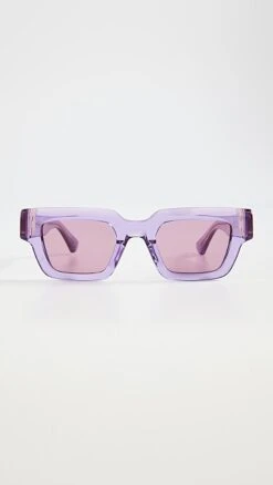 Bottega Veneta New Hinge Rectangular Sunglasses