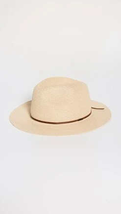 Brixton Wesley Straw Packable Fedora