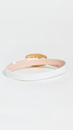 BY FAR Block White Semi Patent Leather Belt -Deals Madewell Store byfar305631c925 1670618424640 2 1. UX357 QL90