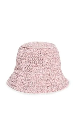 BY FAR Robbie Icy Pink Chenille Bucket Hat -Deals Madewell Store byfar3056576639 1673306668777 2 0. UX357 QL90