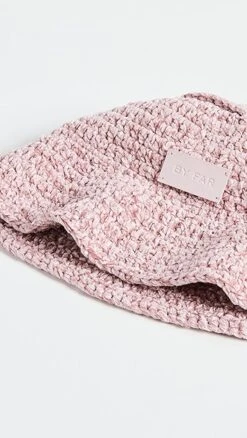 BY FAR Robbie Icy Pink Chenille Bucket Hat -Deals Madewell Store byfar3056576639 1673306669248 2 0. UX357 QL90