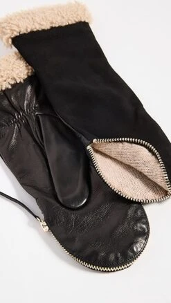 Carolina Amato Shearling Cuff Mittens -Deals Madewell Store camat300811b219 1667246519525 2 0. UX357 QL90