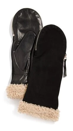 Carolina Amato Shearling Cuff Mittens -Deals Madewell Store camat300811b219 1667246520346 2 0. UX357 QL90