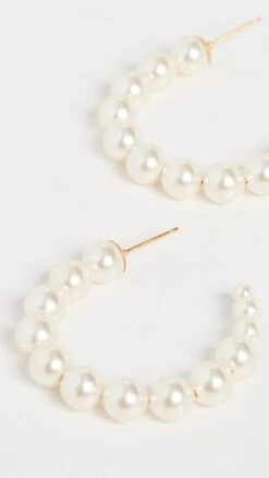 Chan Luu Cream Pearl Earrings