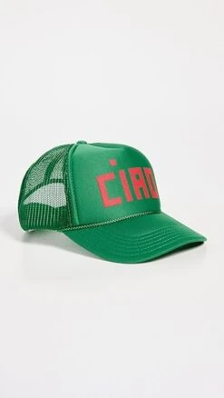 Clare V. Block Ciao Trucker Hat