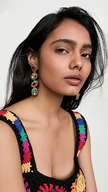 Deepa Gurnani Deepa By Deepa Gurnani Ezme Earrings 2 Deepa Gurnani Deepa By Deepa Gurnani Ezme Earrings - Image 2