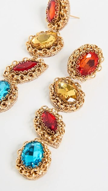 Deepa Gurnani Deepa By Deepa Gurnani Ezme Earrings 3 Deepa Gurnani Deepa By Deepa Gurnani Ezme Earrings - Image 3
