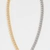 DEMARSON Two Tone Leo Necklace