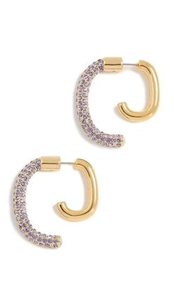 DEMARSON Pave Luna Earrings -Deals Madewell Store dmrsn301151ec62 1669050512230 2 0. UX357 QL90