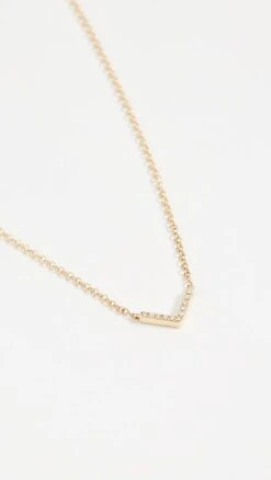 EF Collection 14k Gold Diamond Mini Chevron Necklace -Deals Madewell Store efcol3003741580 q4 2 0. UX357 QL90