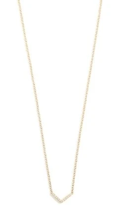 EF Collection 14k Gold Diamond Mini Chevron Necklace -Deals Madewell Store efcol3003741580 q6 2 0. UX357 QL90