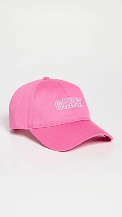 GANNI Software Heavy Cotton Cap