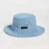 GANNI Recycled Tech Bucket Hat Denim