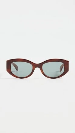GARRETT LEIGHT Retro Biggie Sunglasses