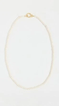Gorjana Parker Pearl Necklace
