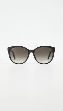 Gucci Logo Soft Cat Eye Sunglasses