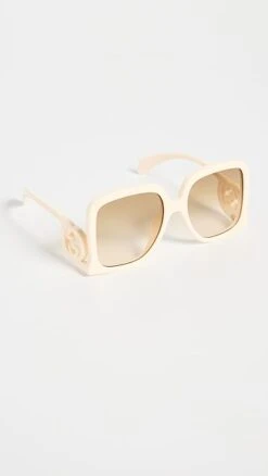 Gucci Chaise Lounge Oversize Square Sunglasses