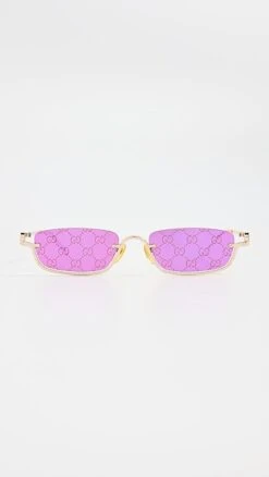 Gucci GG Upside Down Super Narrow Sunglasses