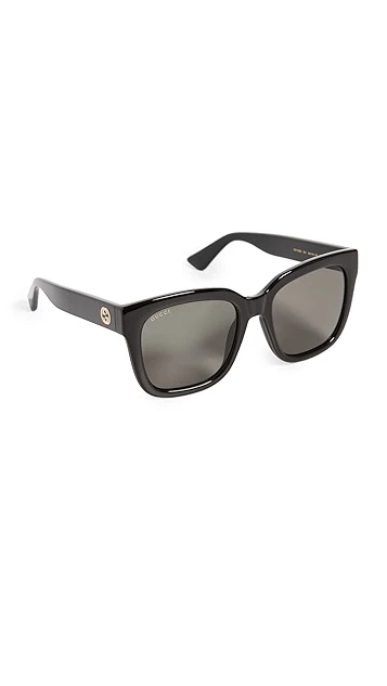 Gucci Minimal Wayfarer Sunglasses 6 Gucci Minimal Wayfarer Sunglasses - Image 6