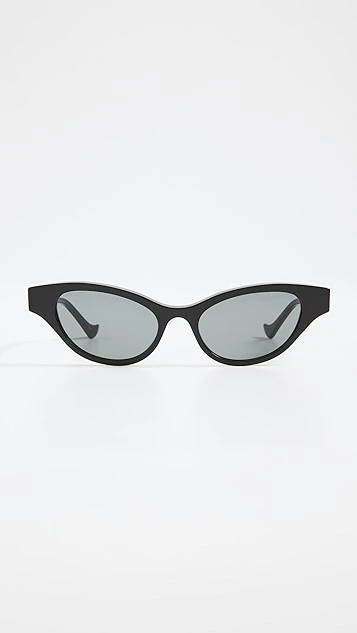 Gucci Narrow Winged Cat Eye Sunglasses 3 Gucci Narrow Winged Cat Eye Sunglasses - Image 3