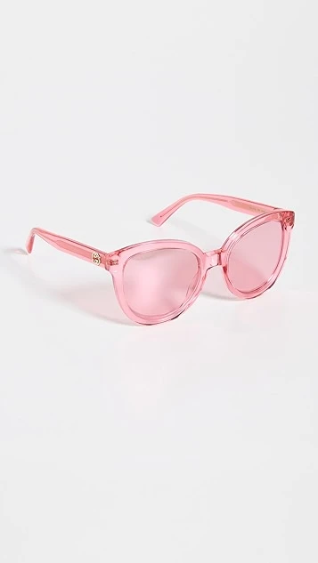 Gucci 80s Monocolor Round Sunglasses 3 Gucci 80s Monocolor Round Sunglasses - Image 3
