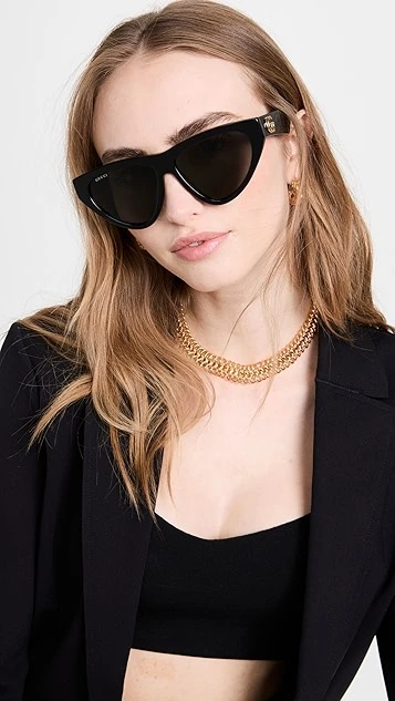 Gucci Gucci Generation Cat Eye Sunglasses 2 Gucci Gucci Generation Cat Eye Sunglasses - Image 2