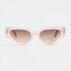 Illesteva Mary Lou 51 Thistle Brown Flat Lenses