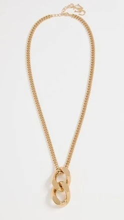 JW Anderson Chain Link Pendant Necklace