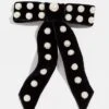 Jennifer Behr Perlita Velvet Bow Barrette