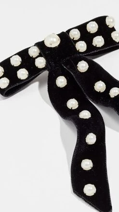 Jennifer Behr Perlita Velvet Bow Barrette -Deals Madewell Store jbehr301961071c q4 2 0. UX357 QL90