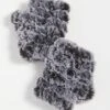Jocelyn Snowtop Faux Fur Knitted Mandy Mittens