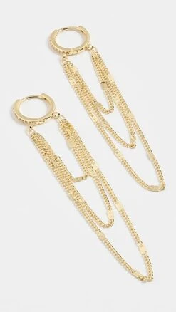 Jules Smith Crystal Chain Drip Huggie -Deals Madewell Store jules408261c8e8 1683298043828 2 0. UX357 QL90