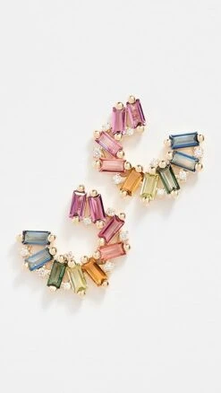 Kalan By Suzanne Kalan 14k Yellow Gold 15mm Small Spiral Hoop