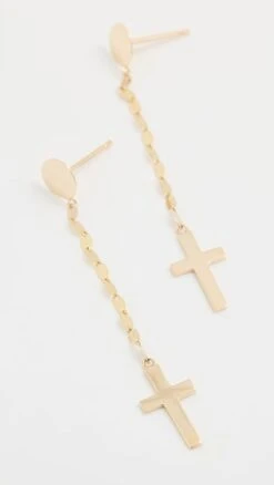 LANA Disc Cross Linear Blake Earrings -Deals Madewell Store lanaj3012311739 1665705485986 2 0. UX357 QL90