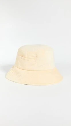 Lack Of Color Terry Cloth Wave Bucket Hat