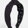 Lele Sadoughi Classic Black Headband