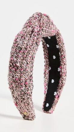 Lele Sadoughi Glitter Sweater Knotted Headband