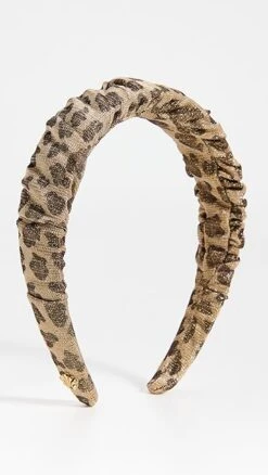 Lele Sadoughi Metallic Kelly Headband