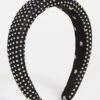 Lele Sadoughi Crystal Mesh Alice Headband