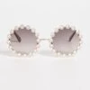 Lele Sadoughi Crystal Elton Sunglasses