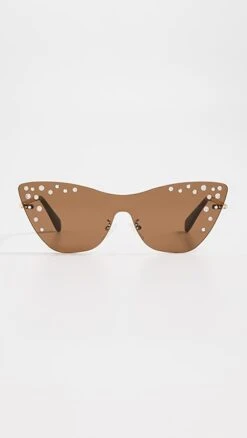 Lele Sadoughi Downtown Disco Cat Eye Sunglasses