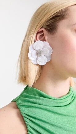 Lele Sadoughi Zinnia Earrings