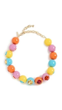 Lele Sadoughi Gumball Collar Necklace -Deals Madewell Store leles307581f658 1679403065440 2 0. UX357 QL90