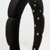 Lele Sadoughi Velvet Scalloped Headband