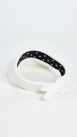 Lele Sadoughi Bow Tie Visor -Deals Madewell Store leles307671c925 1681328491182 2 0. UX357 QL90